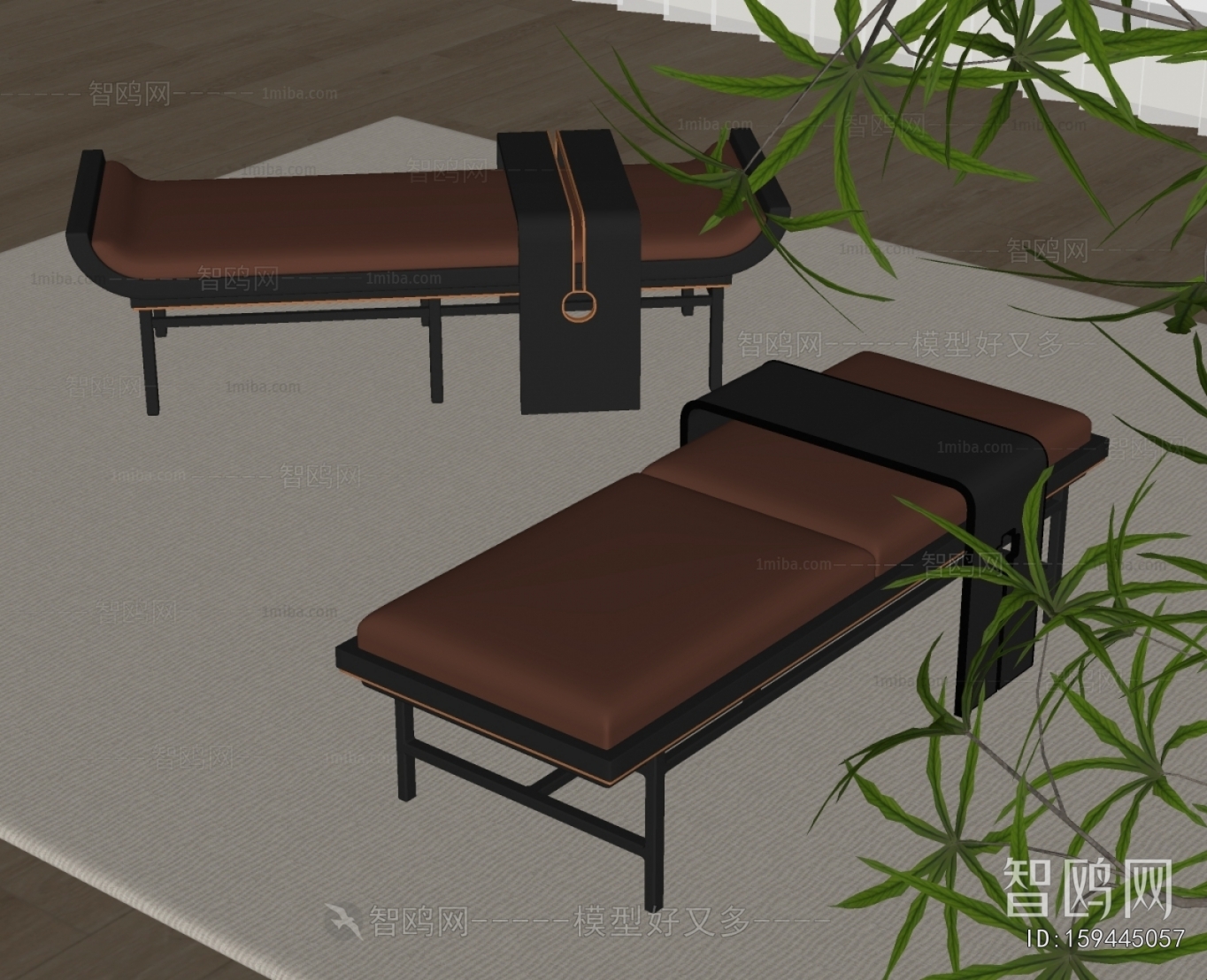 New Chinese Style Bench