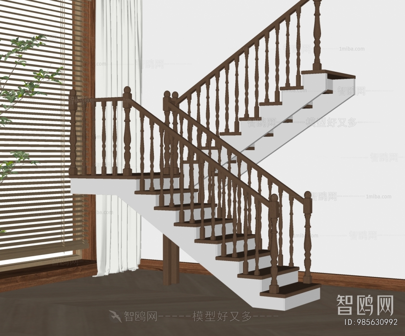 New Chinese Style Staircase