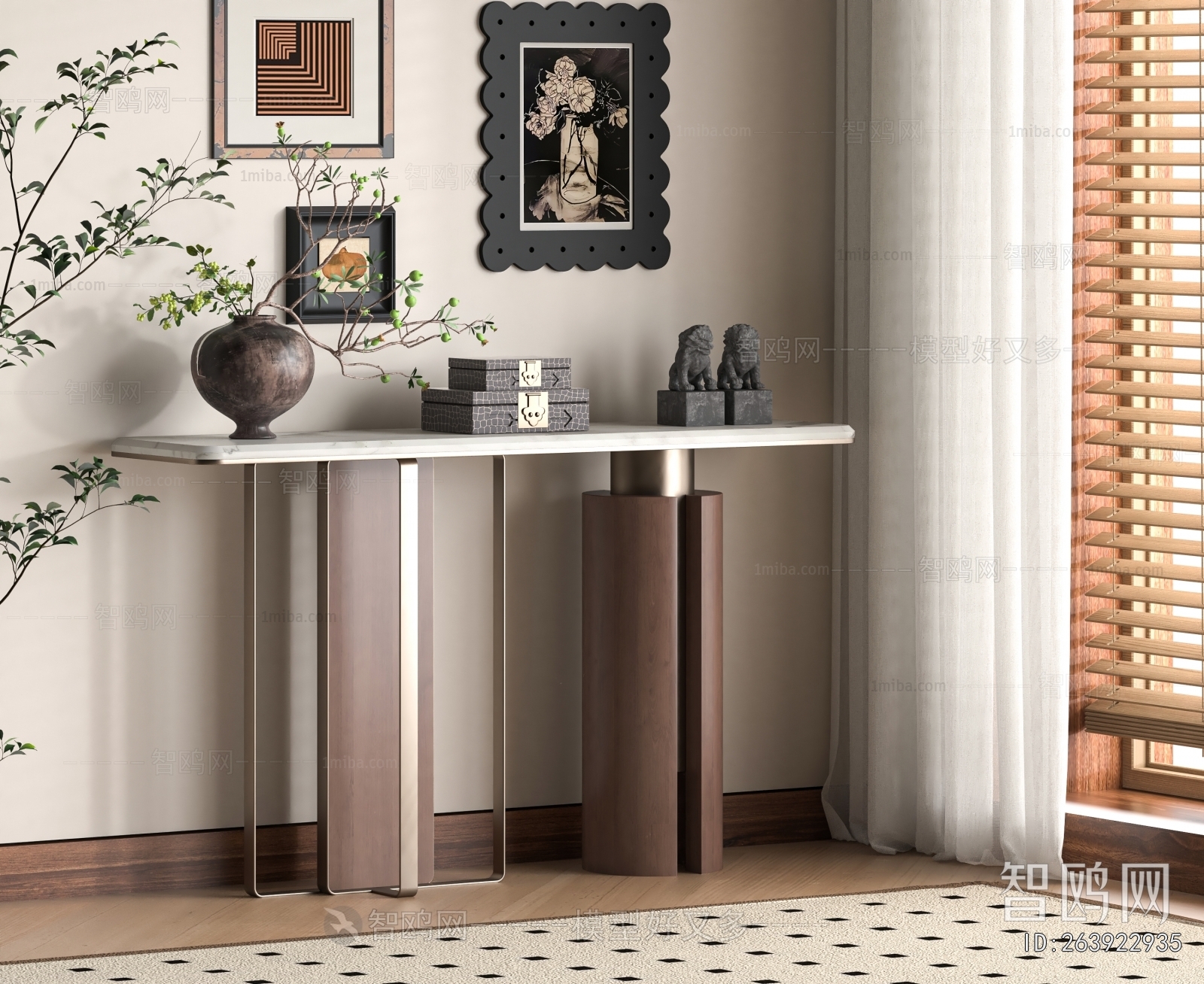 New Chinese Style Console