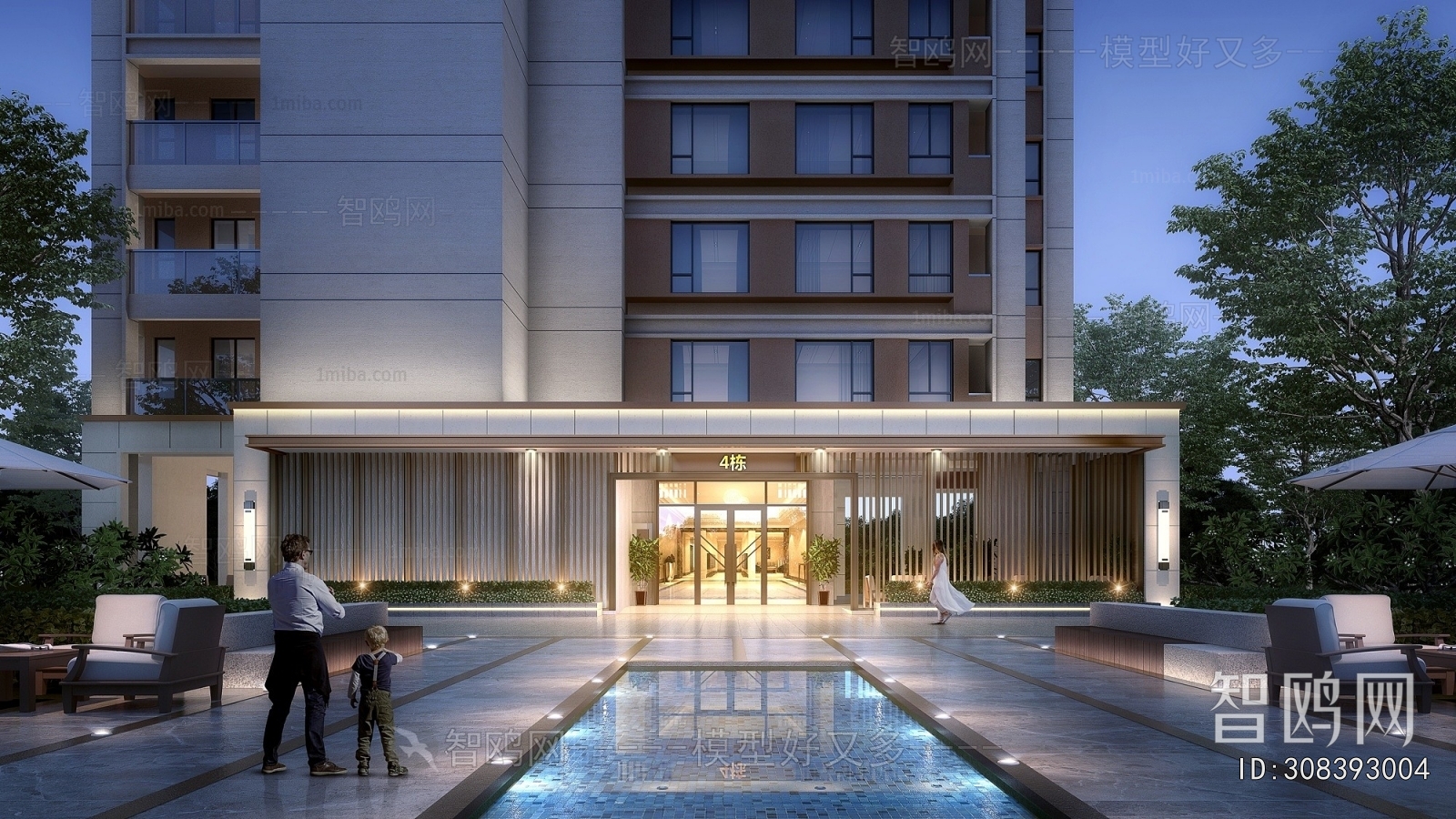 Modern Facade Element