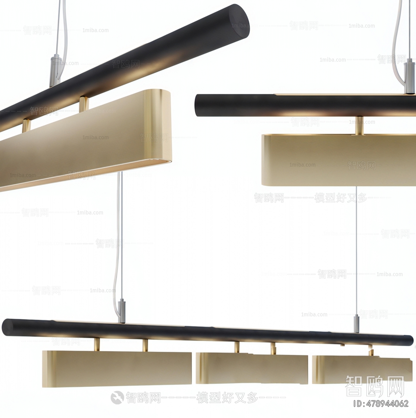 Modern Long Chandelier