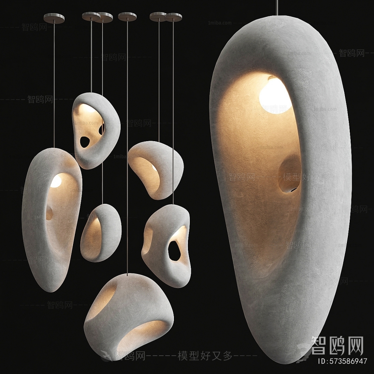 Wabi-sabi Style Droplight