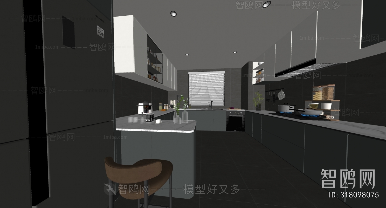 Modern Open Kitchen