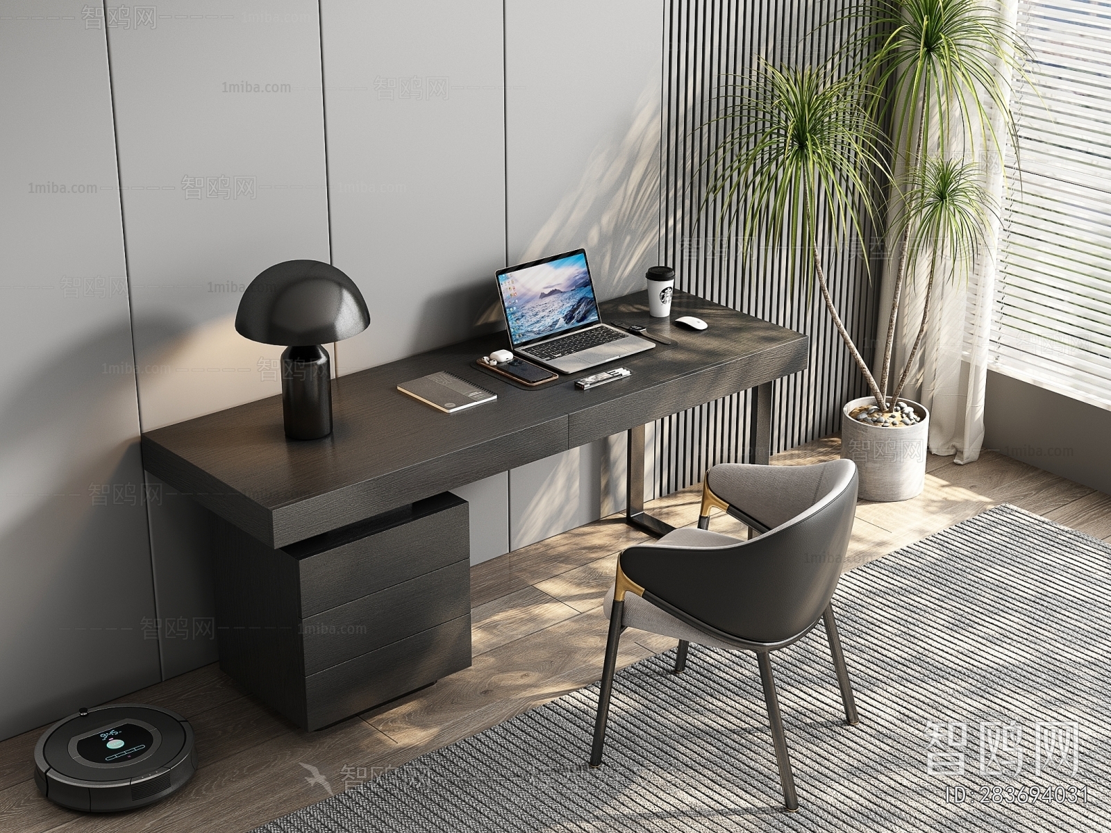 Modern Computer Desk And Chair