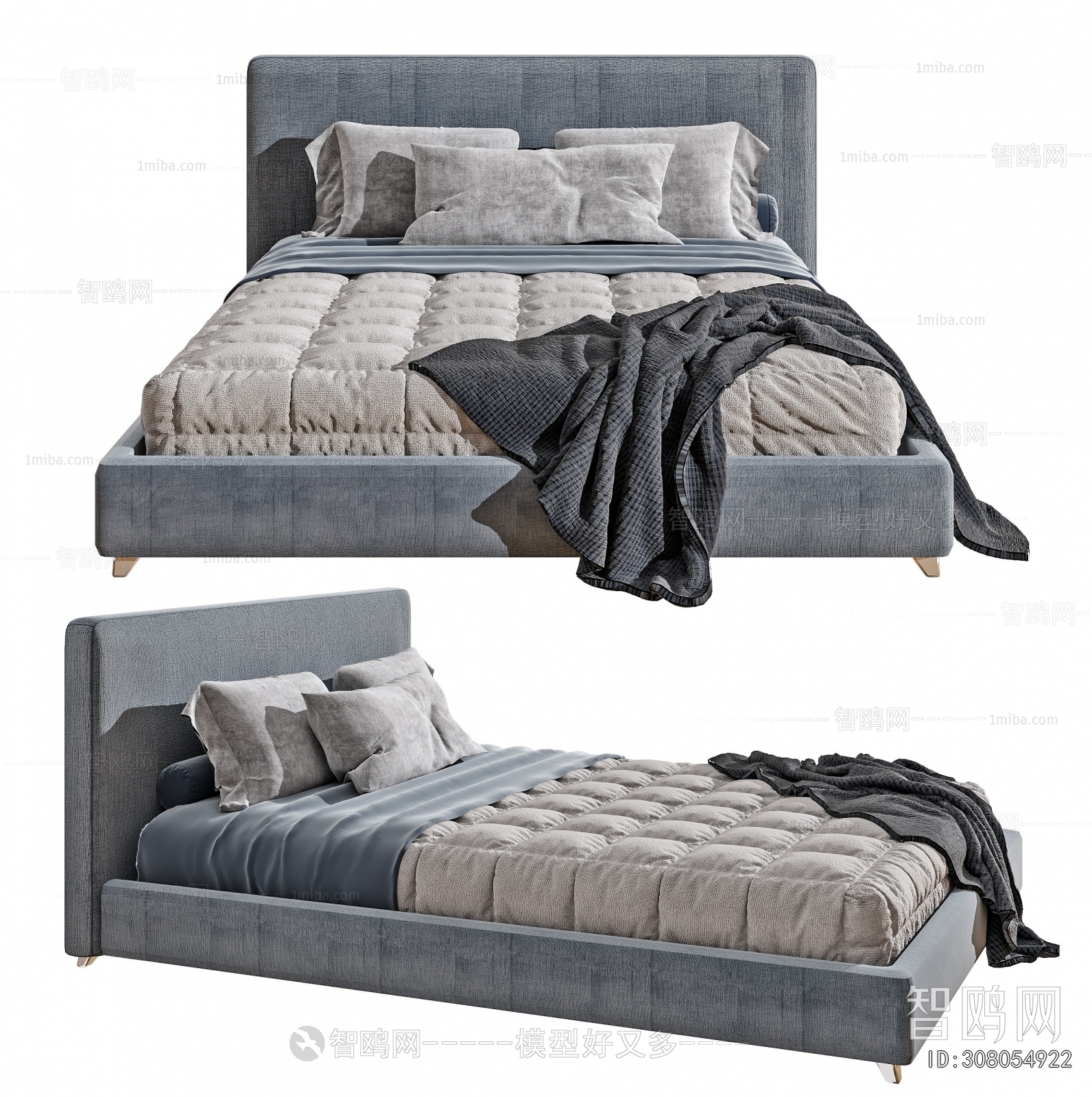 Modern Double Bed