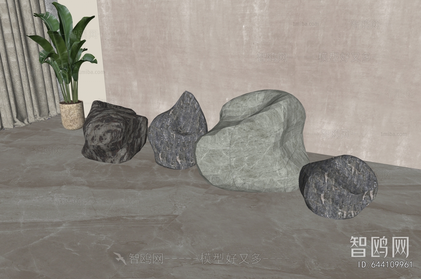 New Chinese Style Stone