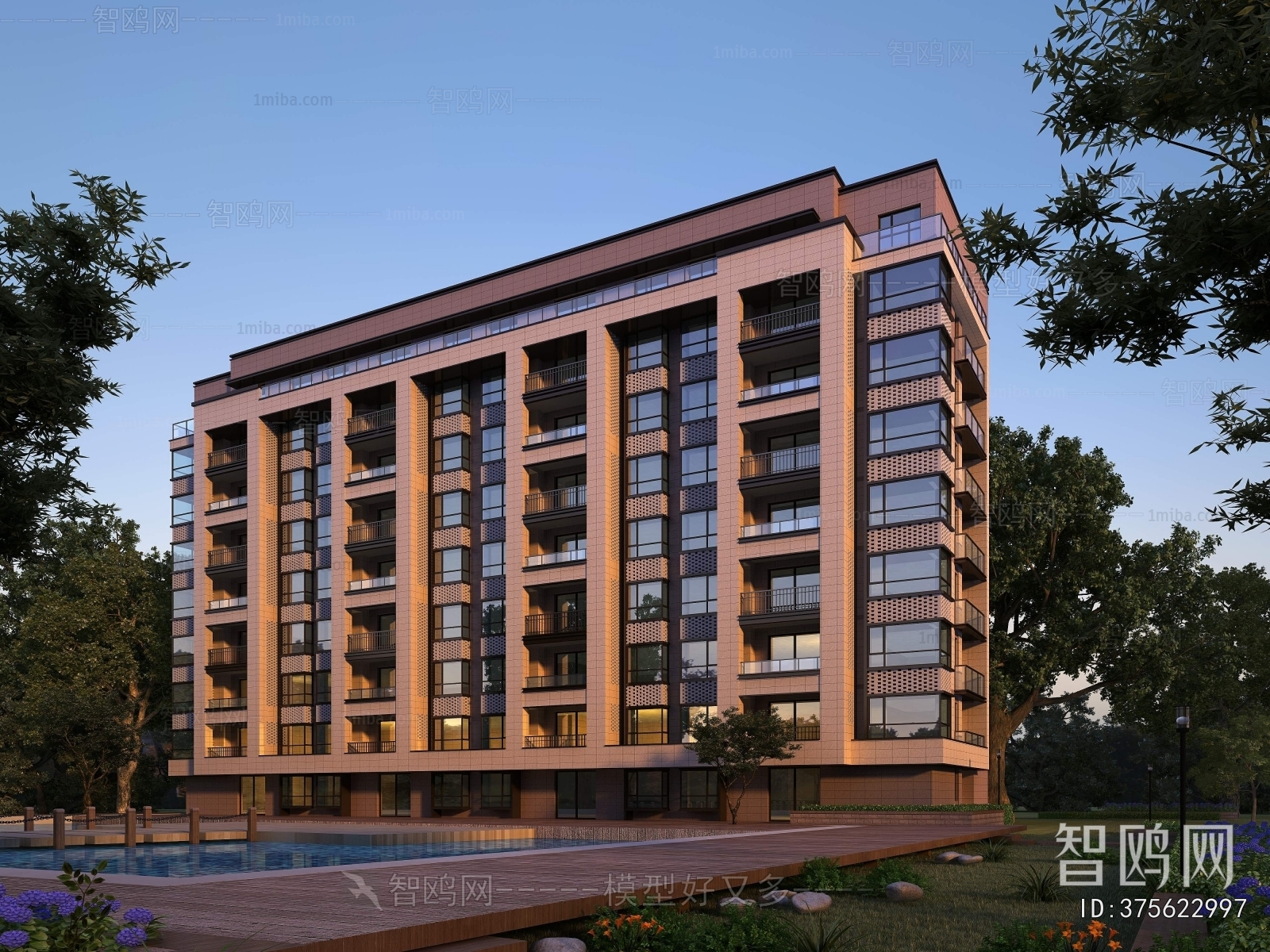 New Chinese Style Residential Building