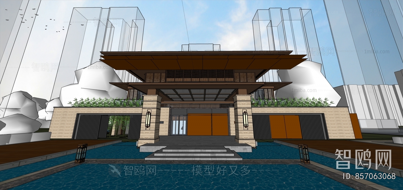 Modern Facade Element