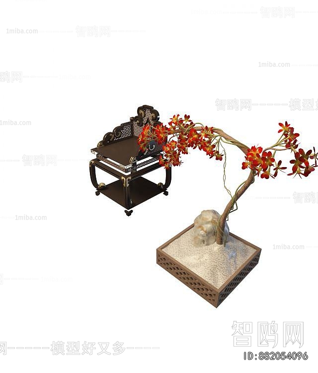 New Chinese Style Lounge Chair