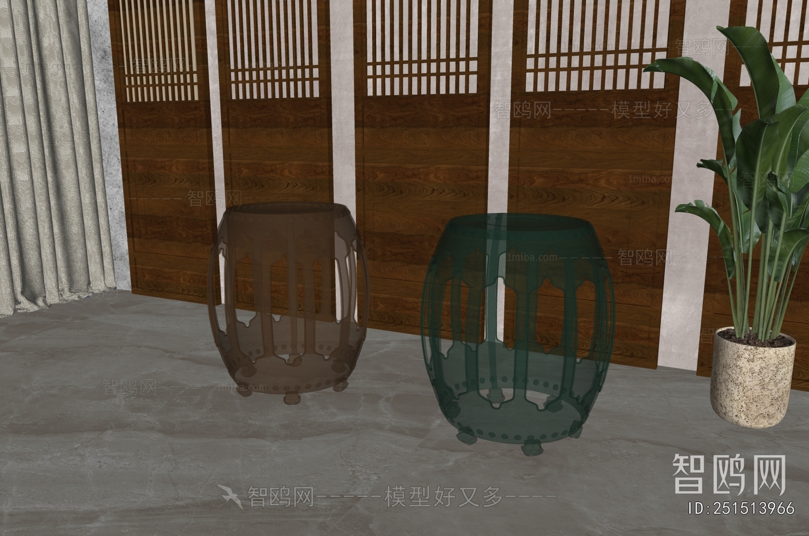 New Chinese Style Stool