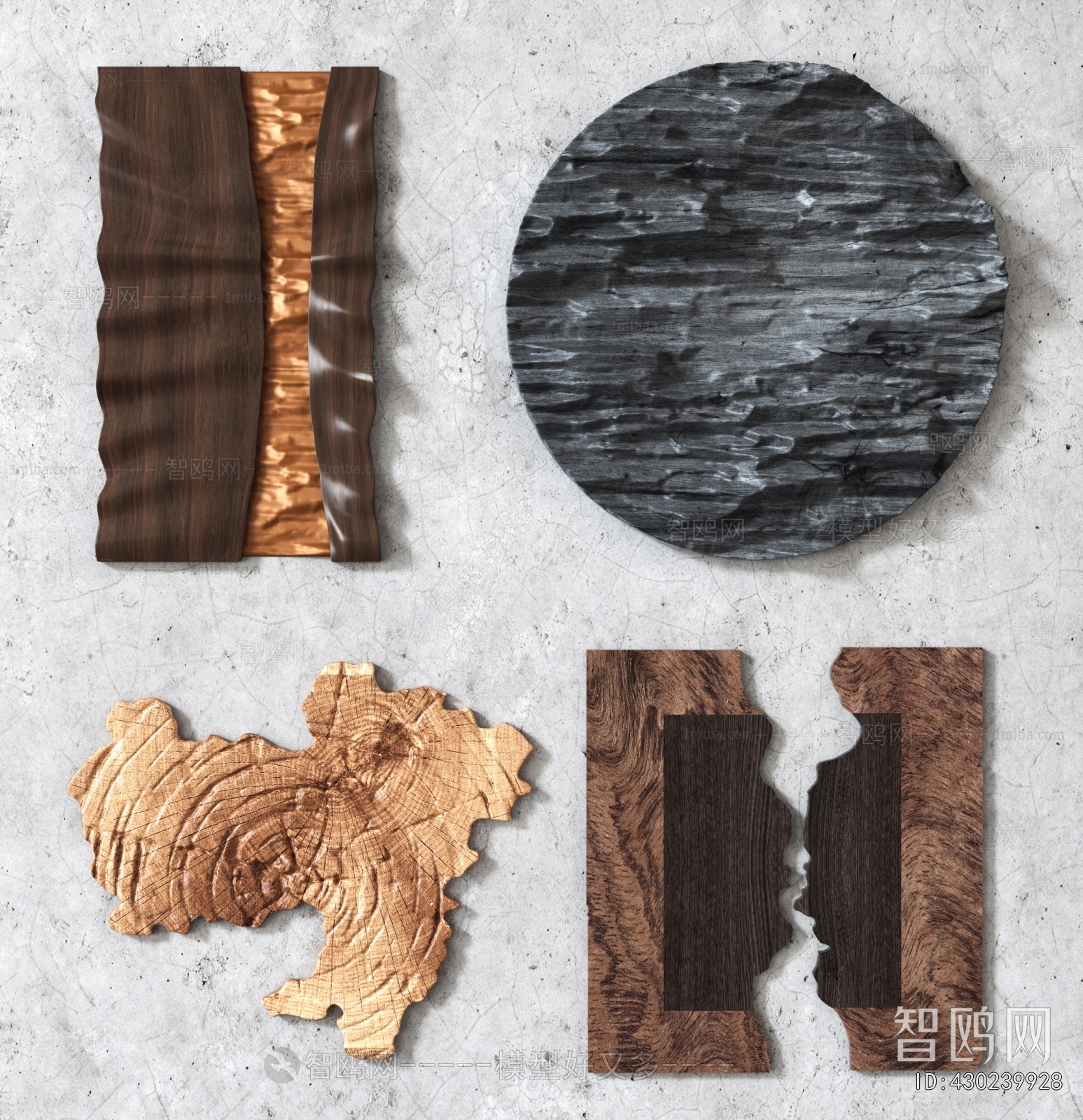 Wabi-sabi Style Wall Decoration