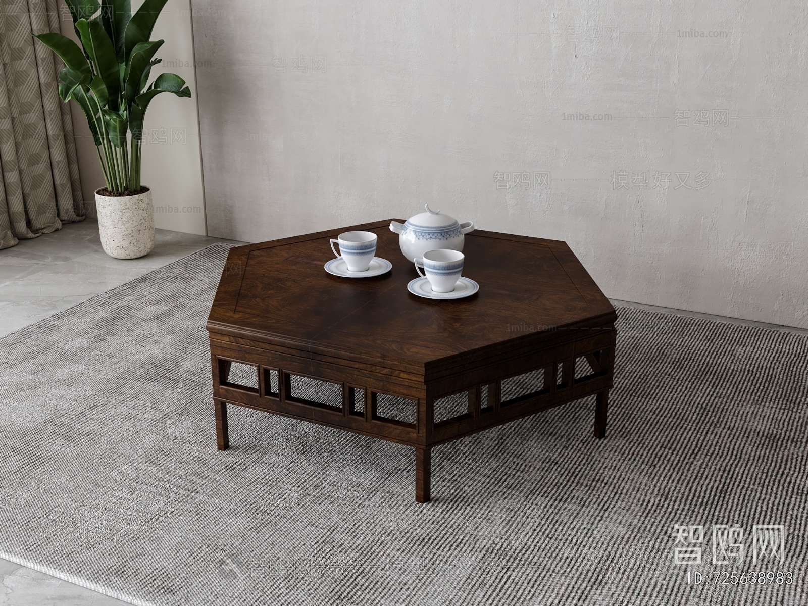New Chinese Style Coffee Table