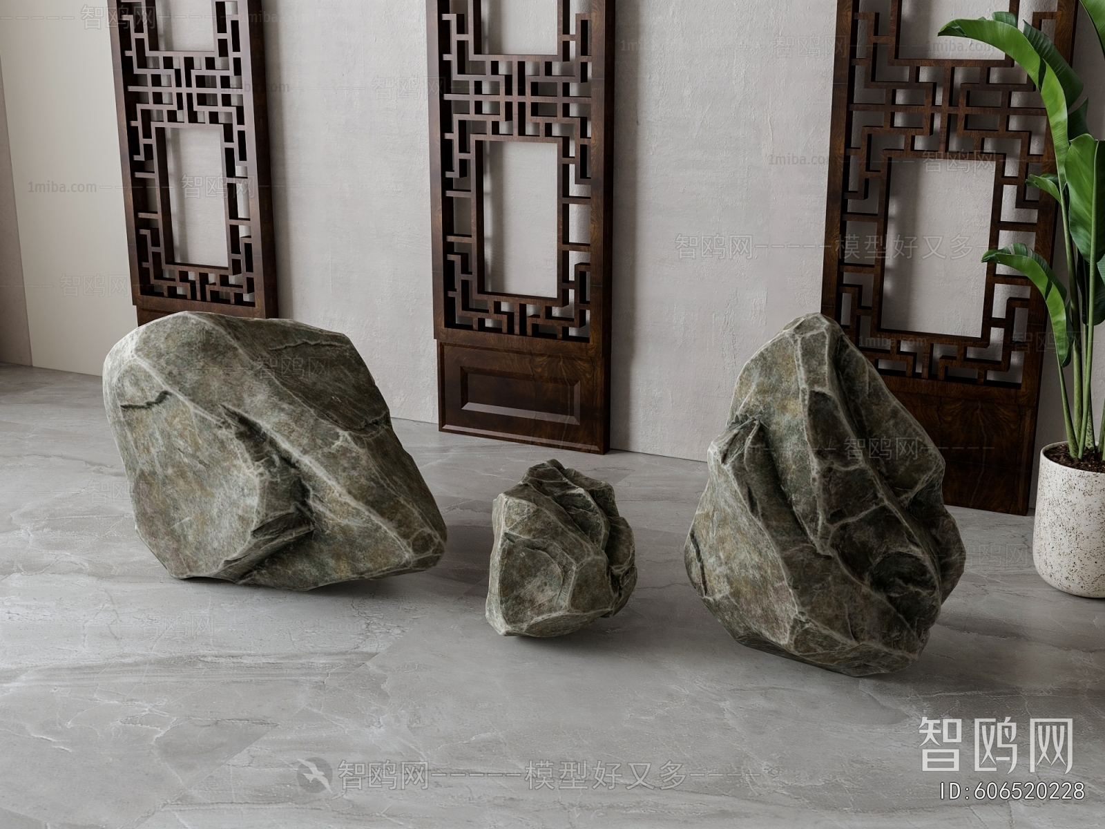 New Chinese Style Stone