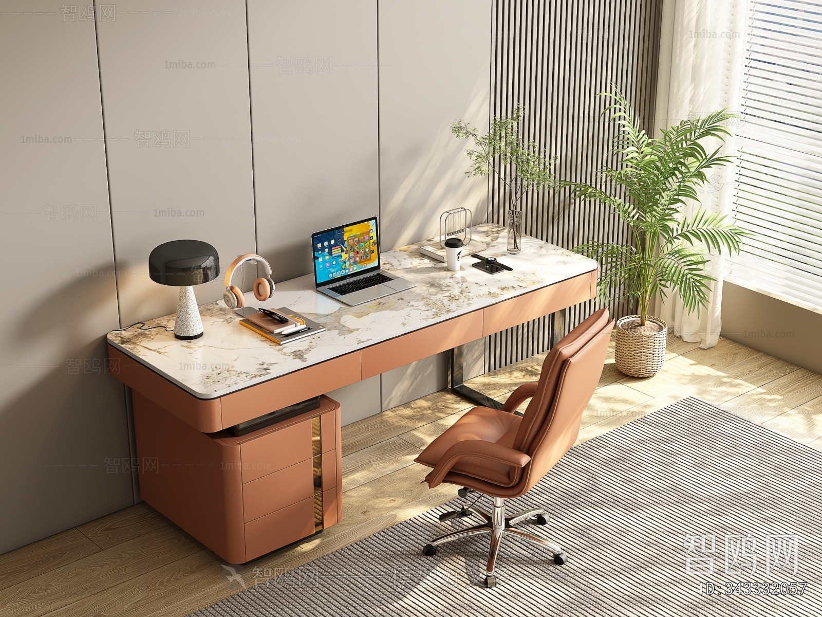 Modern Computer Desk And Chair