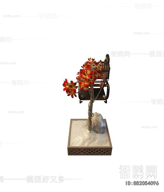 New Chinese Style Lounge Chair