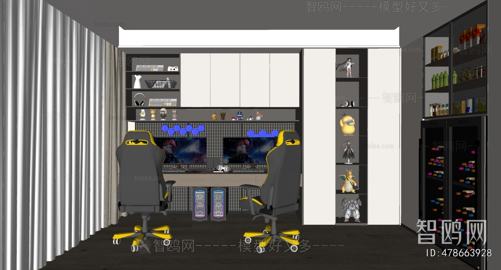 Modern E-sports Room