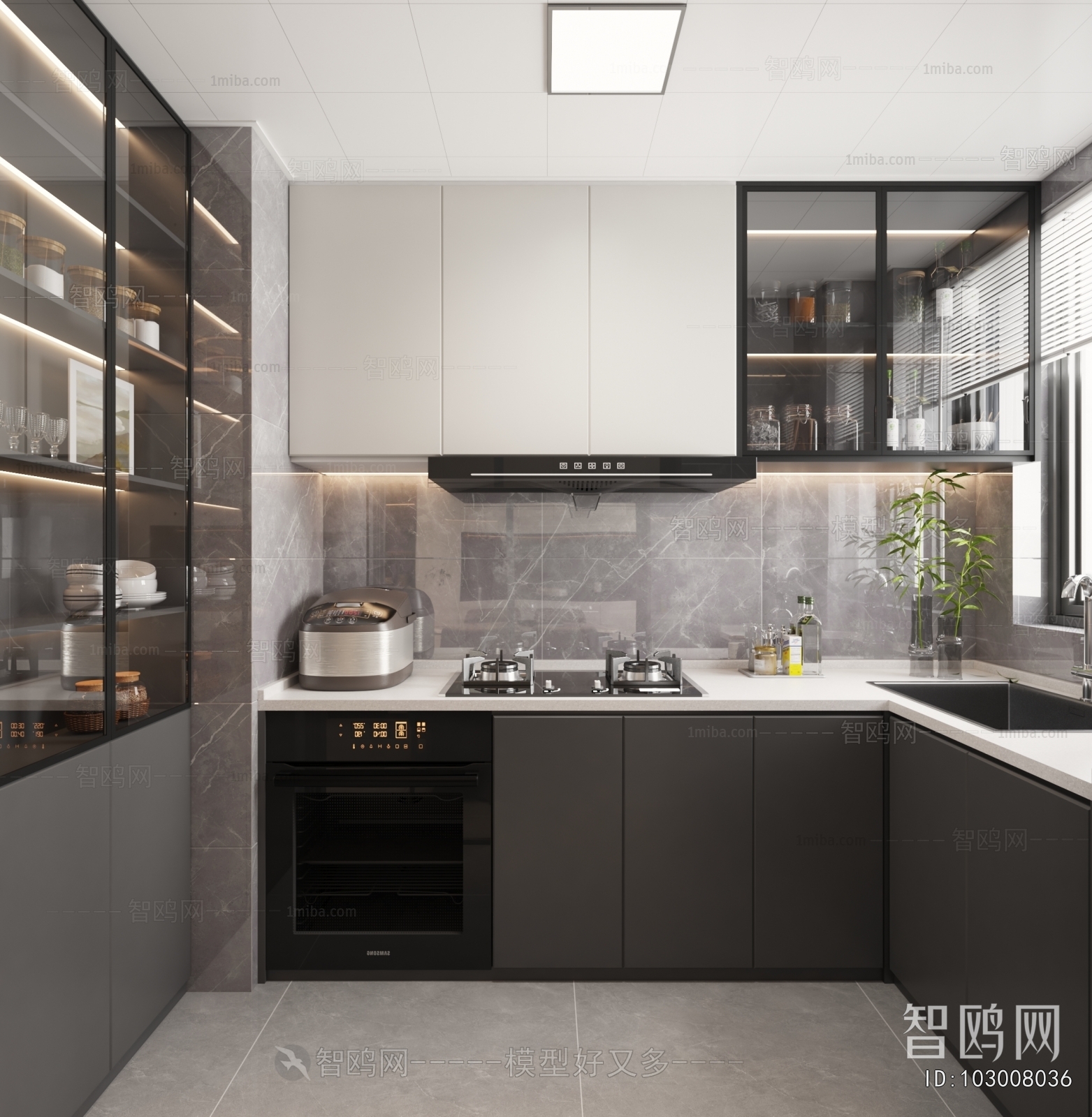 Modern The Kitchen