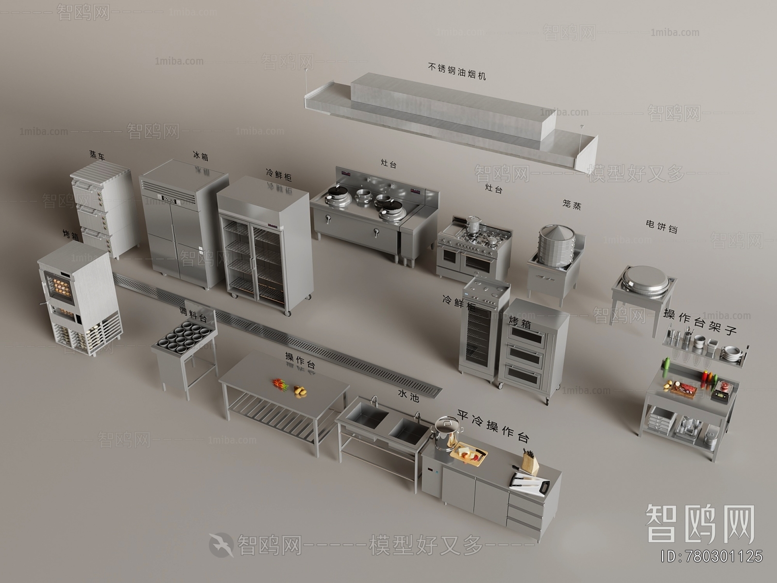 Modern Electric Kitchen Appliances