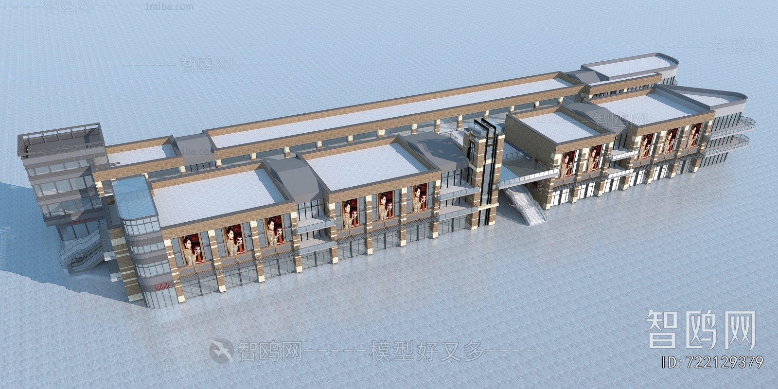 Modern Appearance Of Commercial Building