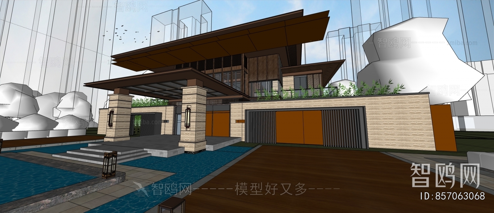 Modern Facade Element