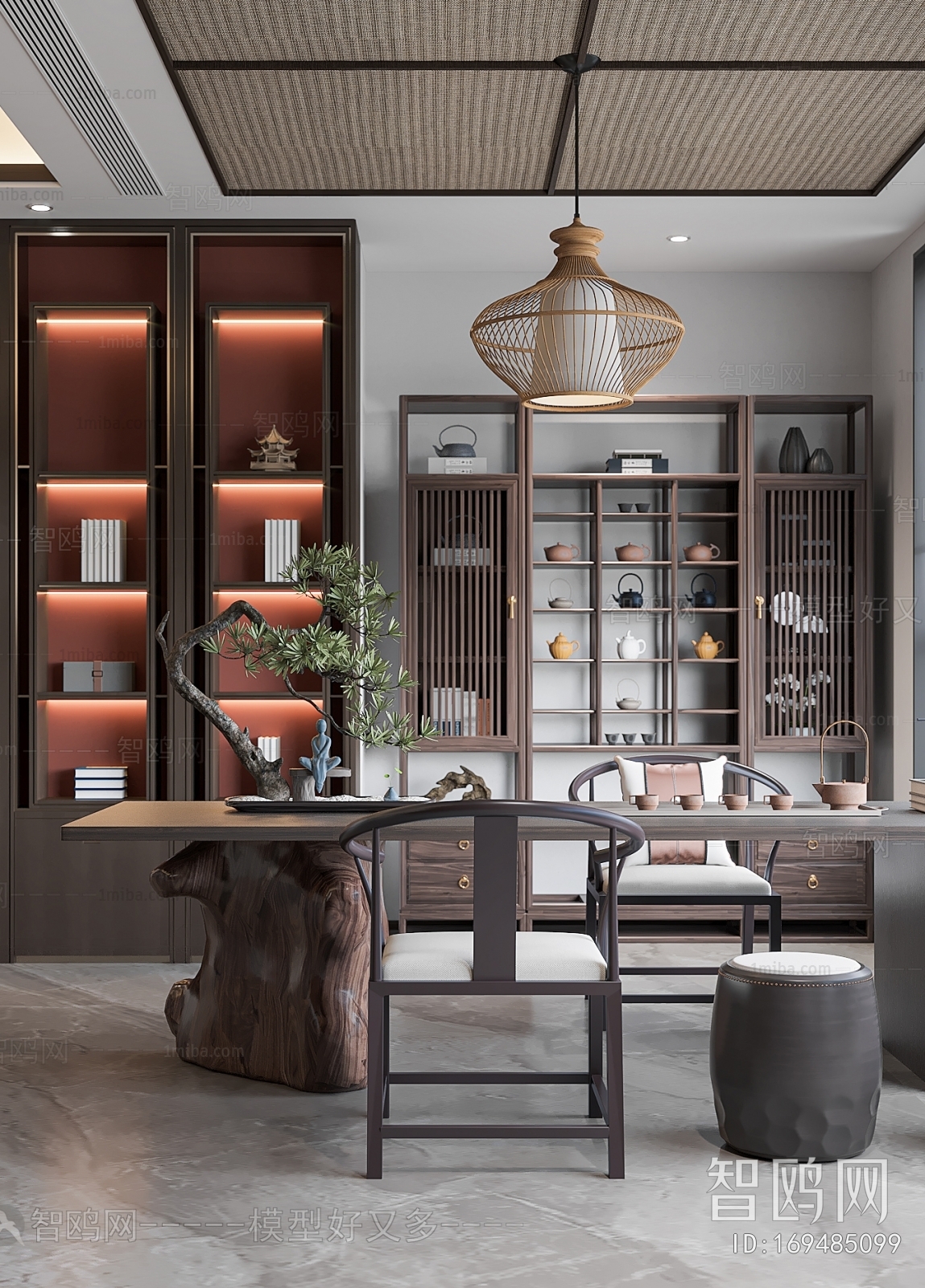 New Chinese Style Manager's Office