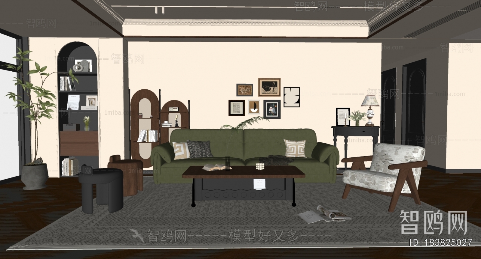 French Style A Living Room