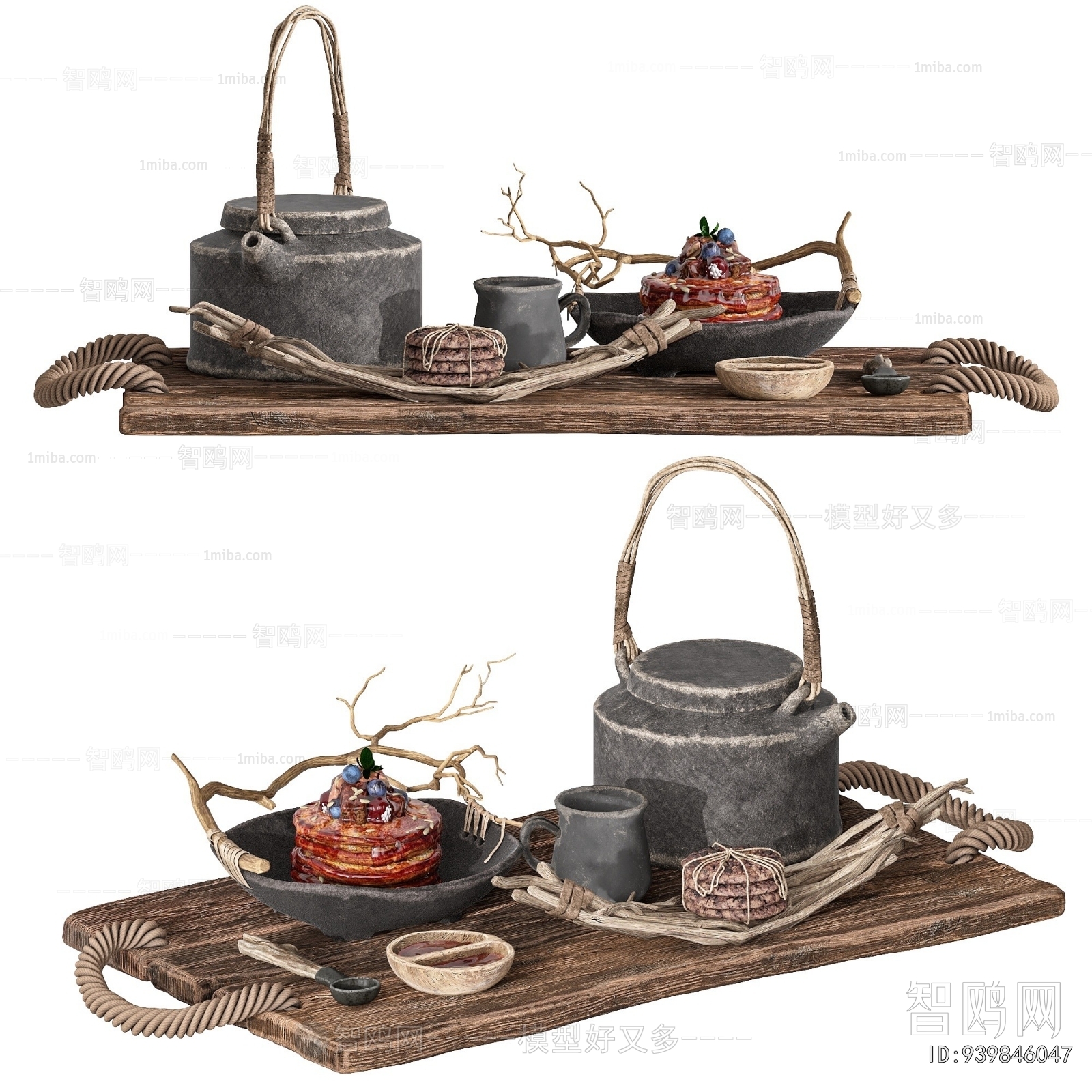 Wabi-sabi Style Tea Set
