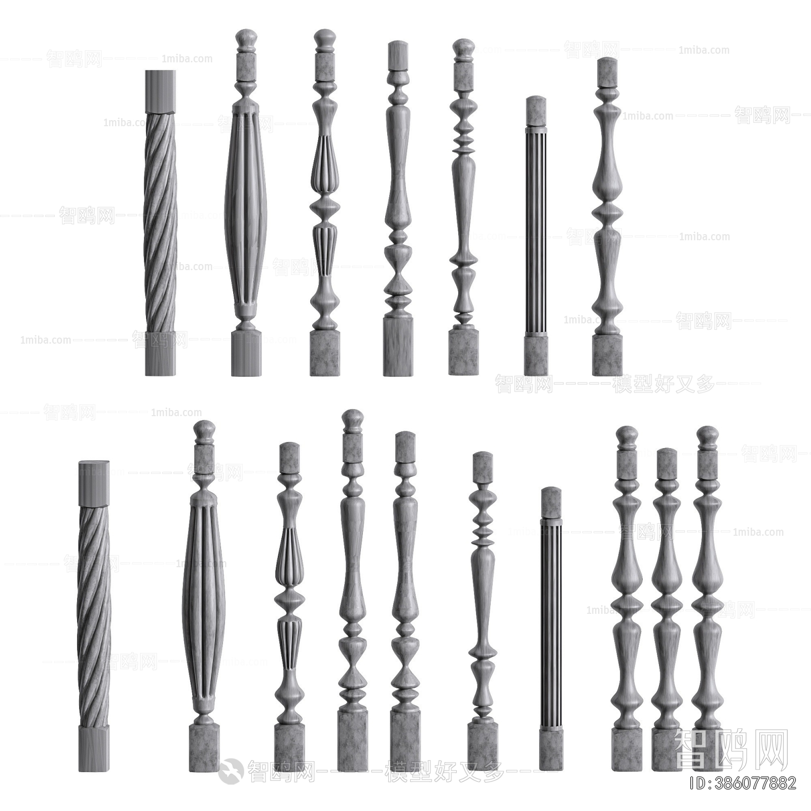 Simple European Style Column