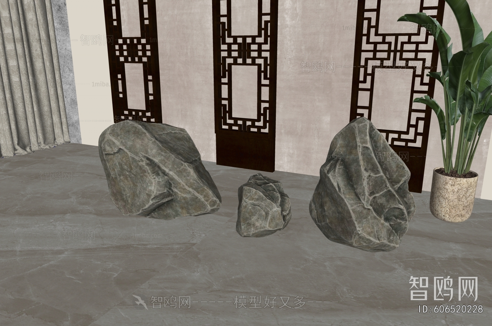 New Chinese Style Stone