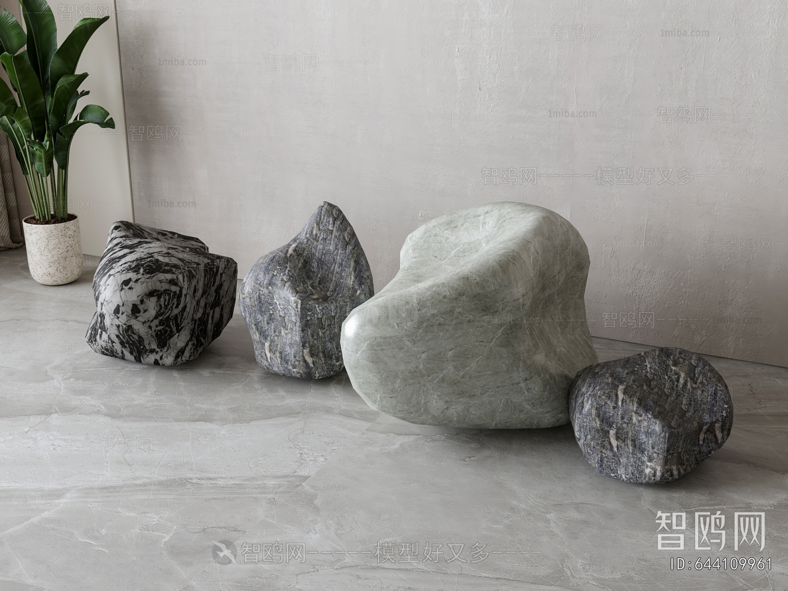 New Chinese Style Stone