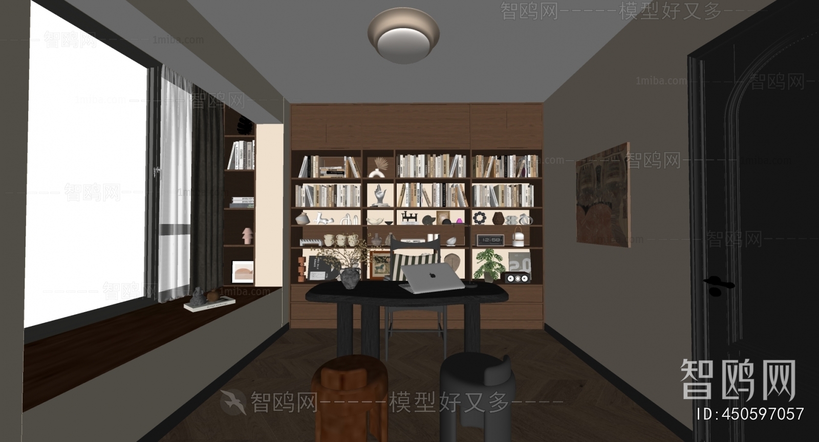 French Style Study Space