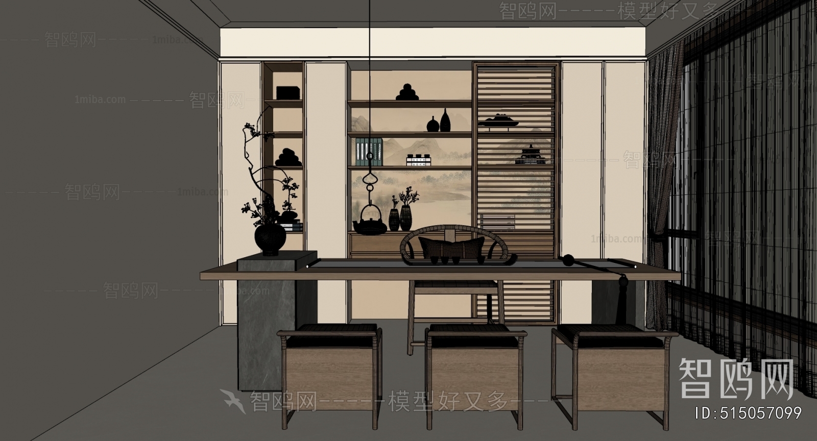 New Chinese Style Tea House