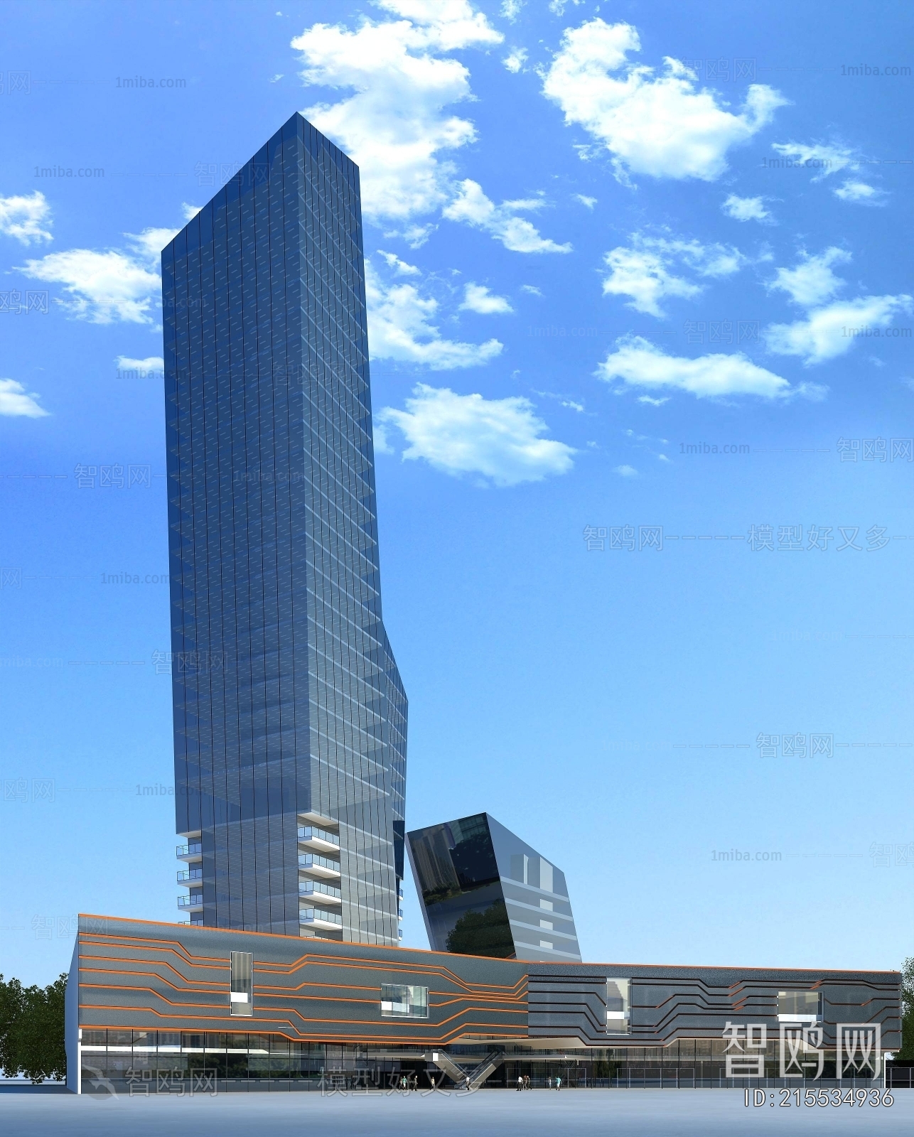 Modern Appearance Of Commercial Building