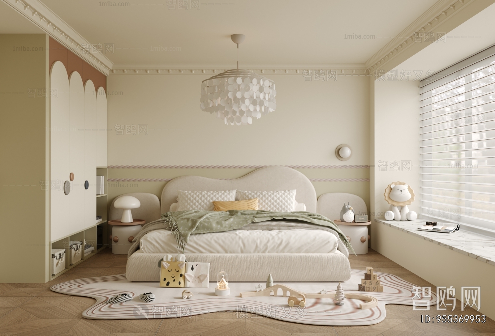 French Style Girl's Room Daughter's Room