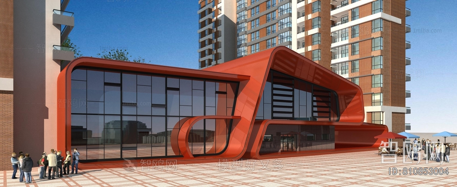 Modern Appearance Of Commercial Building