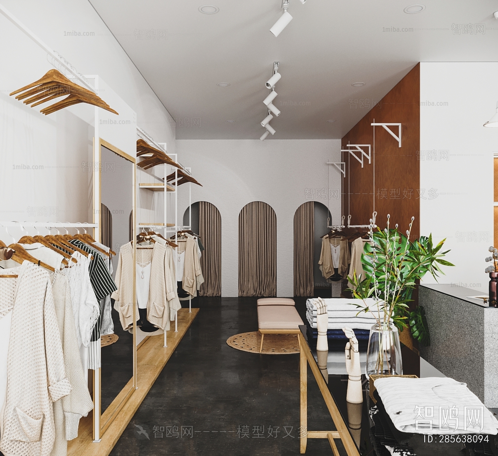 Modern Clothing Store