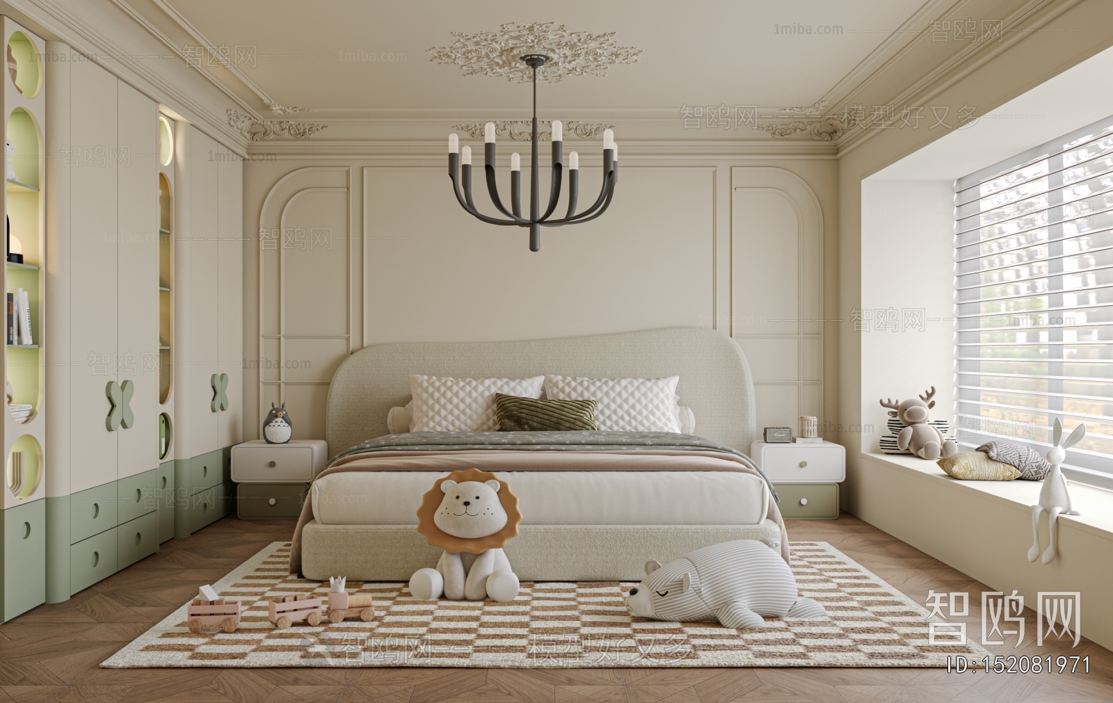 French Style Girl's Room Daughter's Room