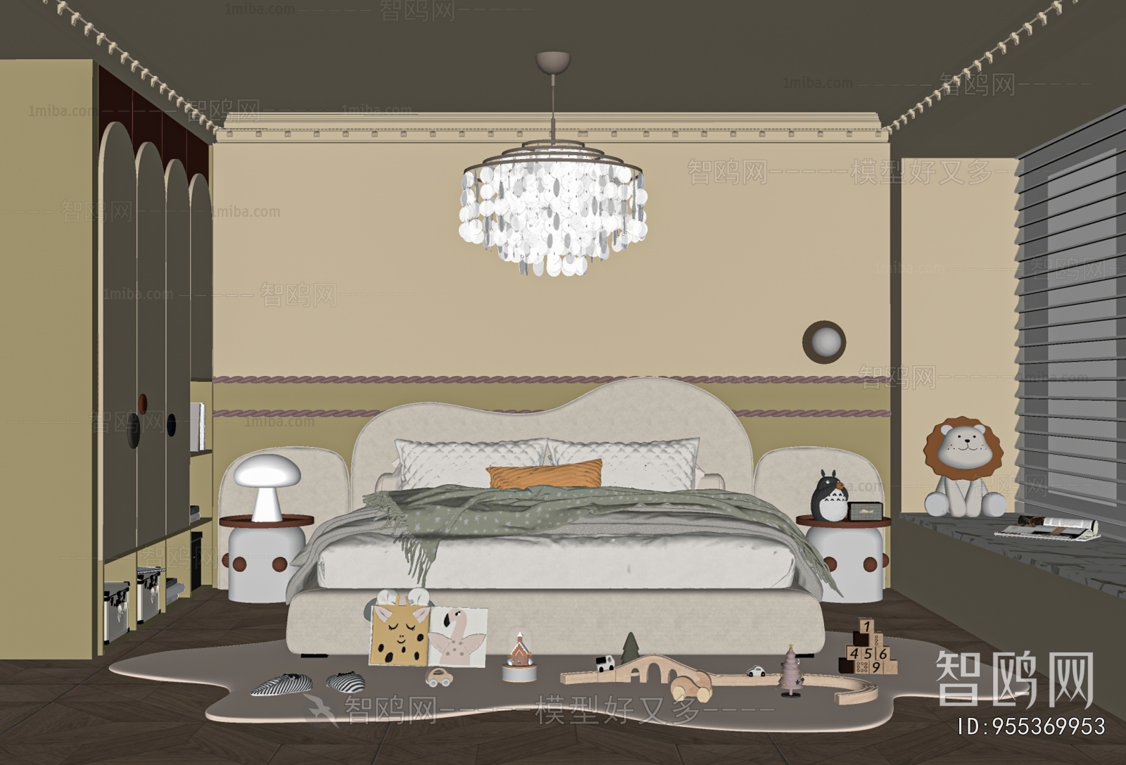 French Style Girl's Room Daughter's Room