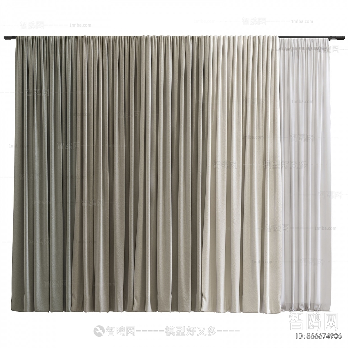 Modern The Curtain