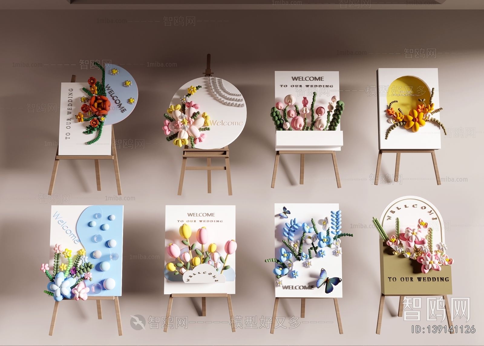 Modern Guide Board/bulletin Board