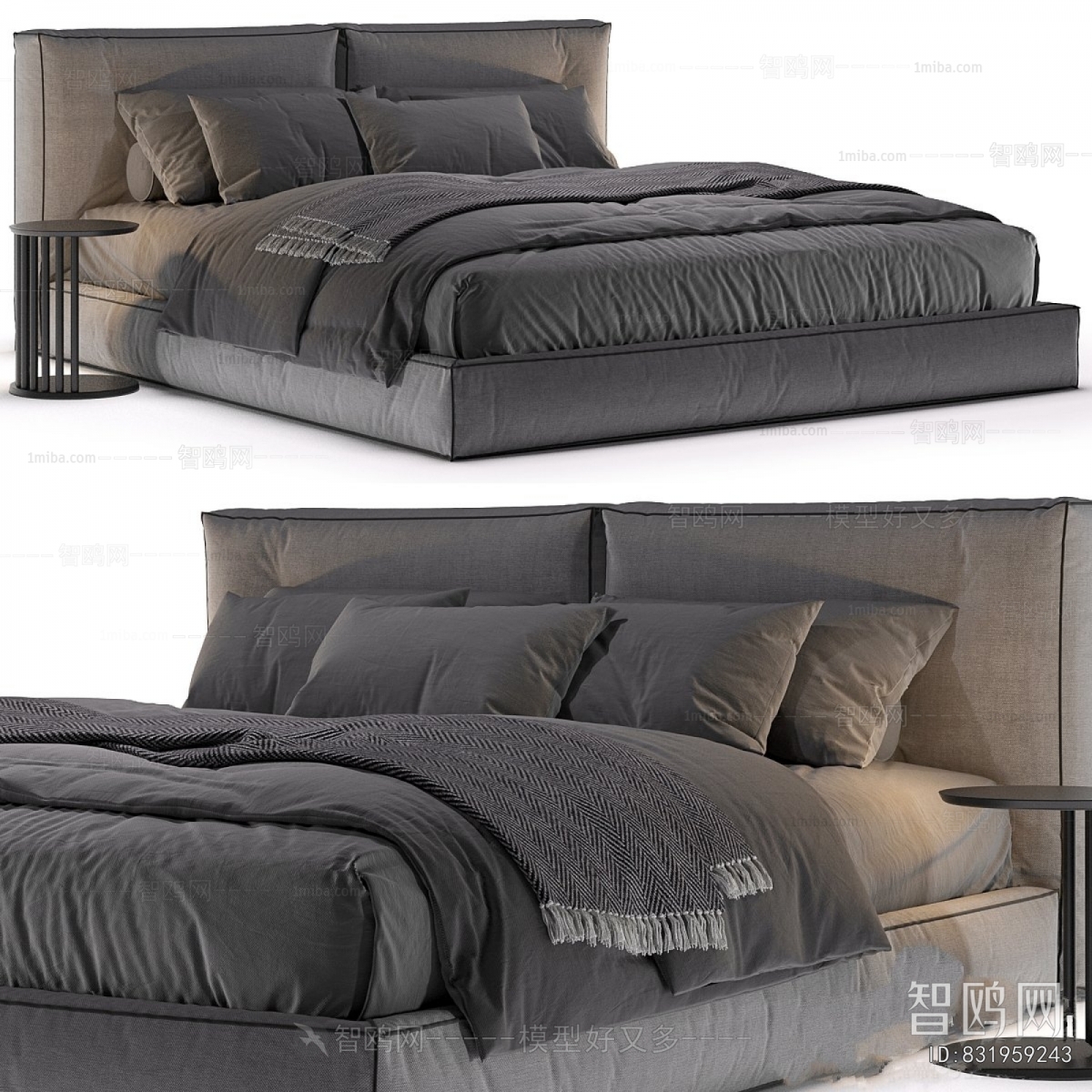 Modern Double Bed