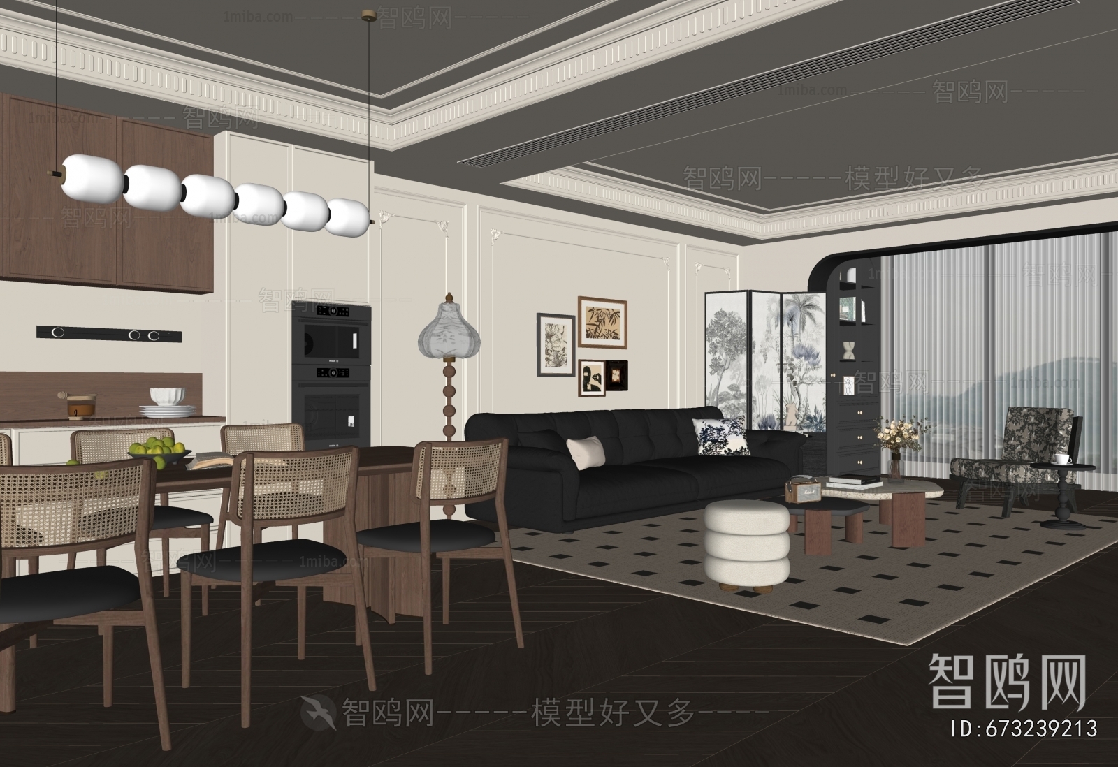 French Style A Living Room