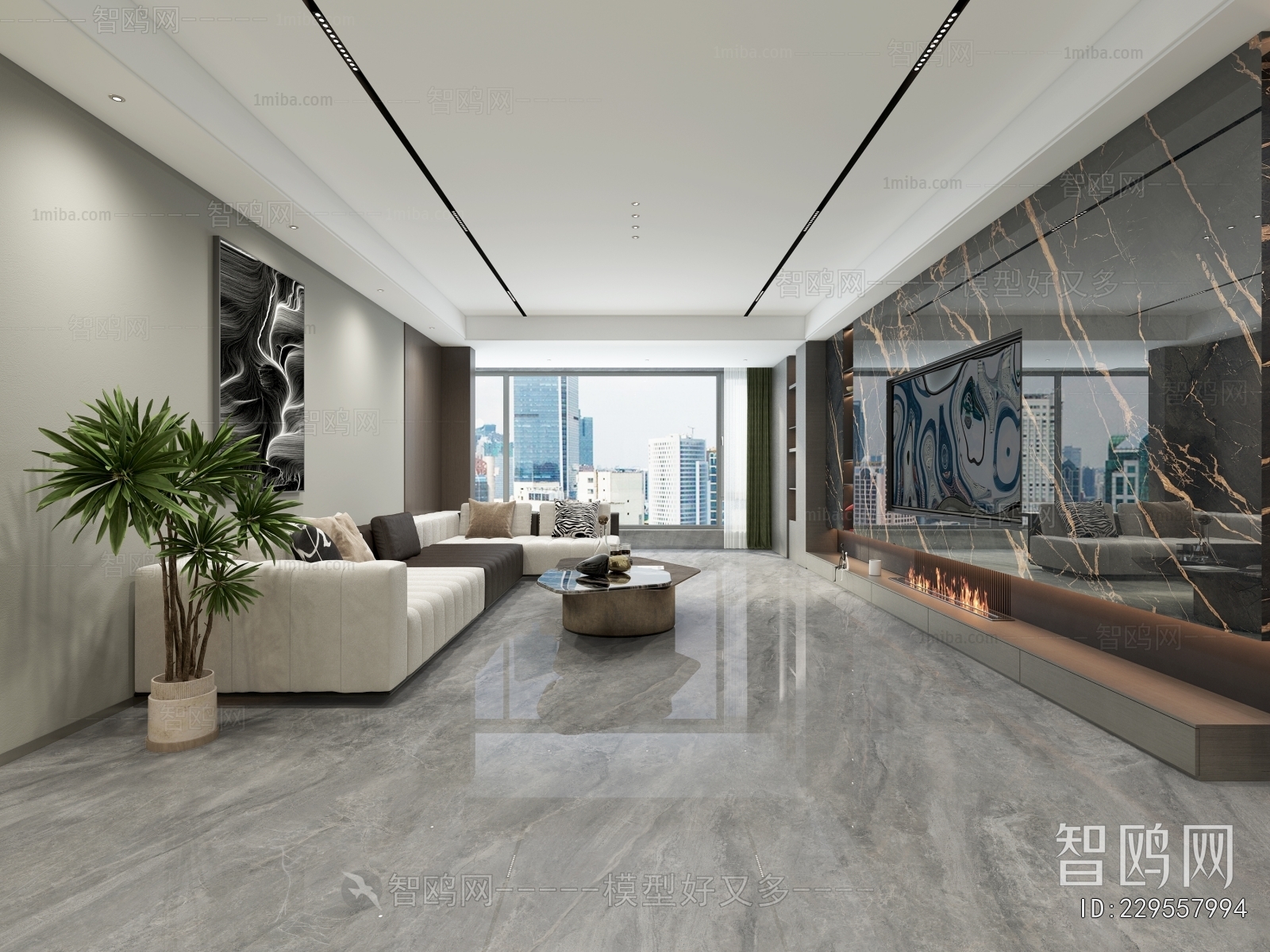 Modern A Living Room