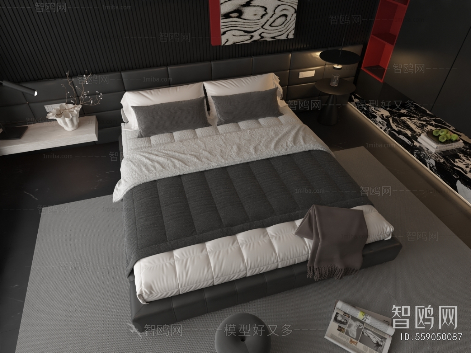 Modern Double Bed