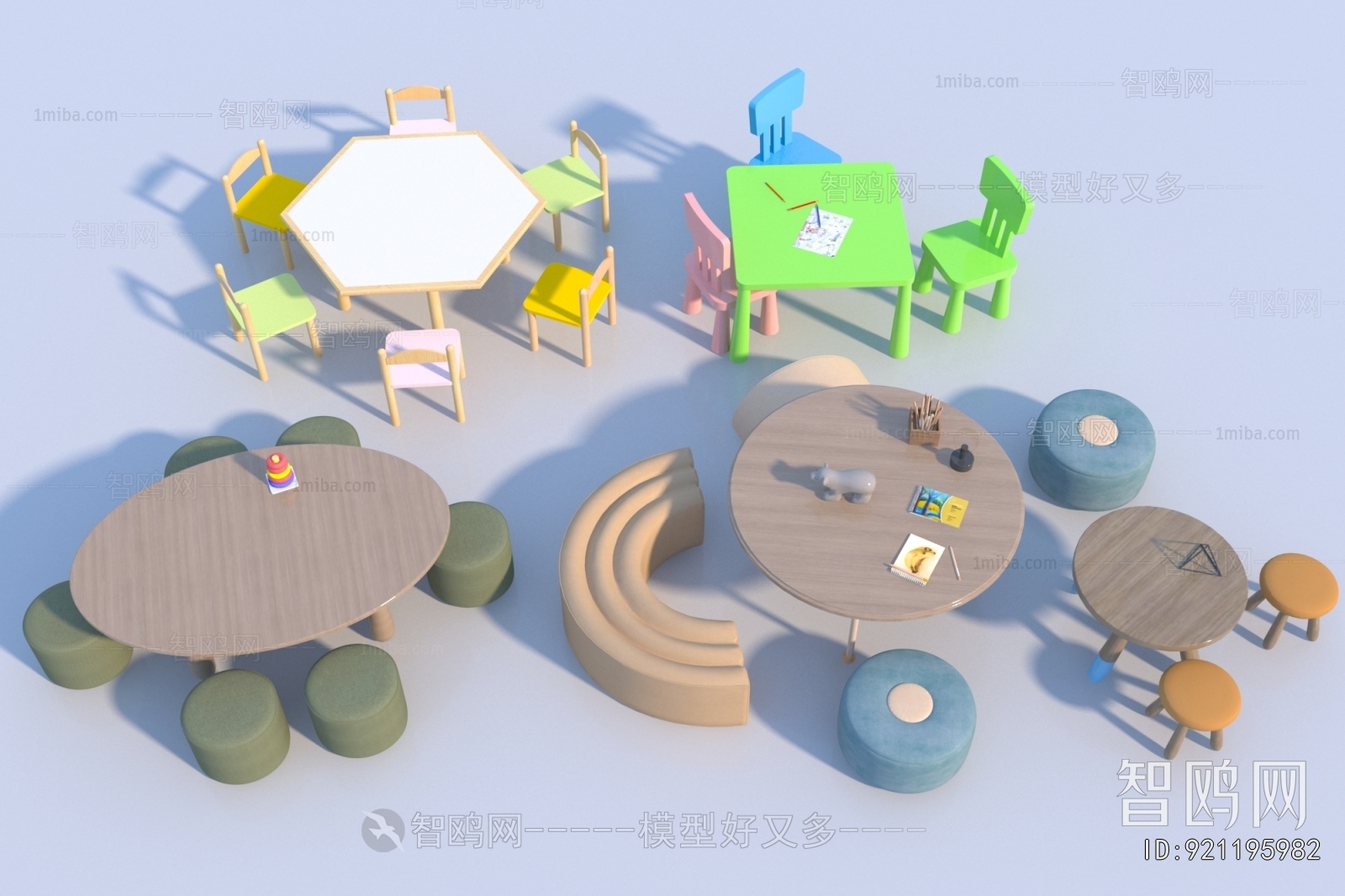 Modern Children's Table/chair