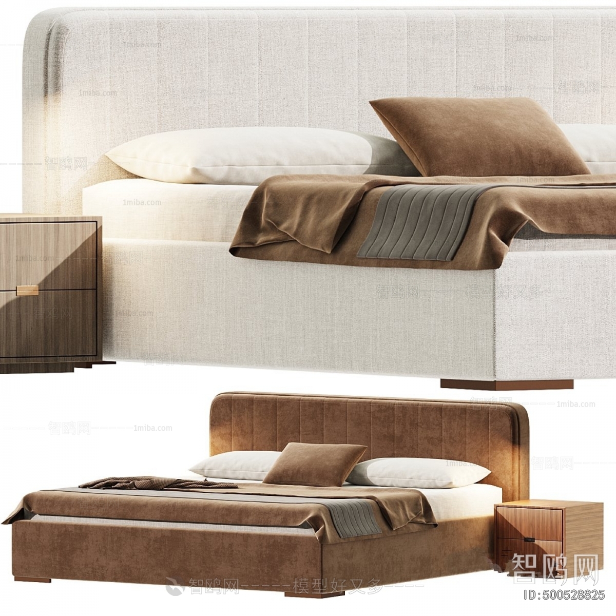 Modern Double Bed