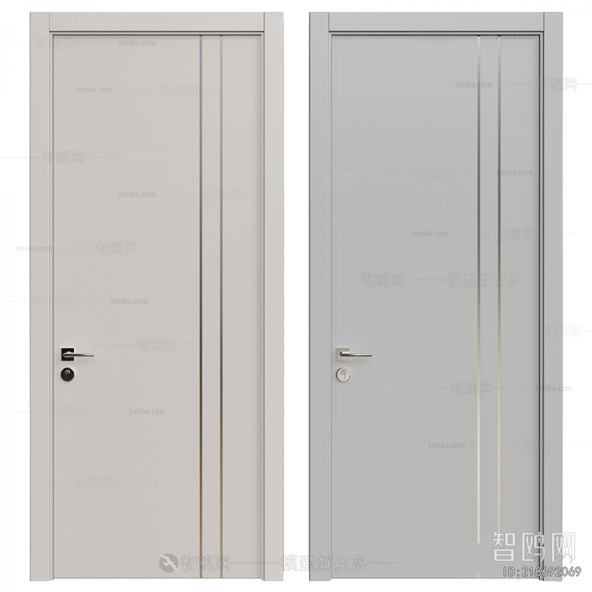 Modern Single Door