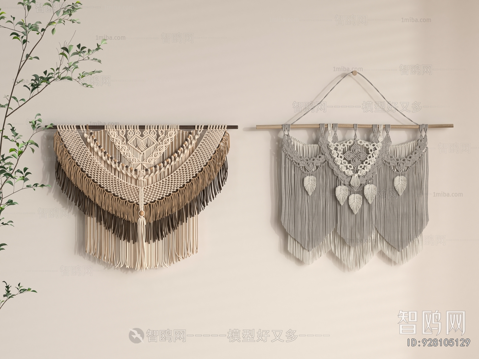 Wabi-sabi Style Wall Decoration