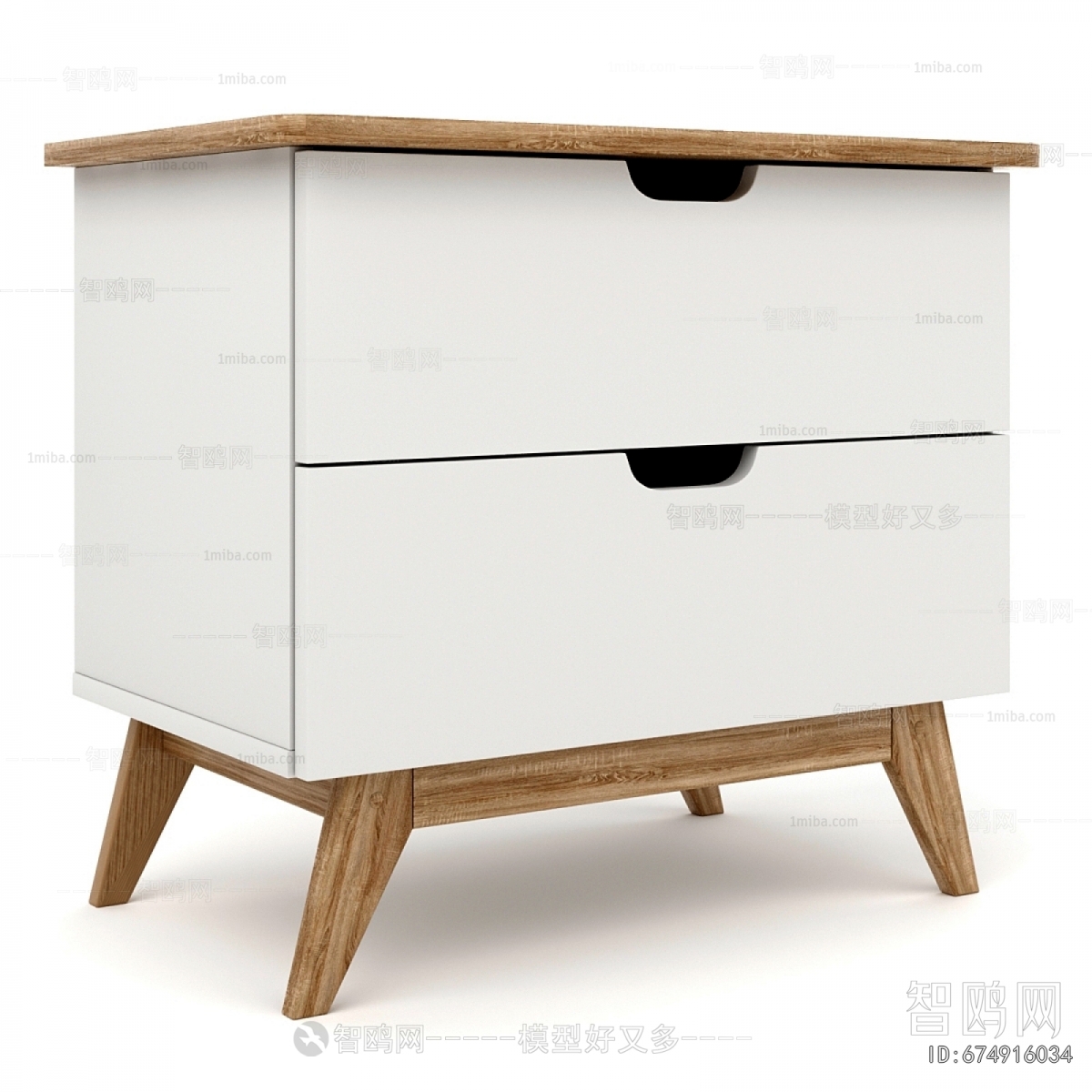 Modern Bedside Cupboard