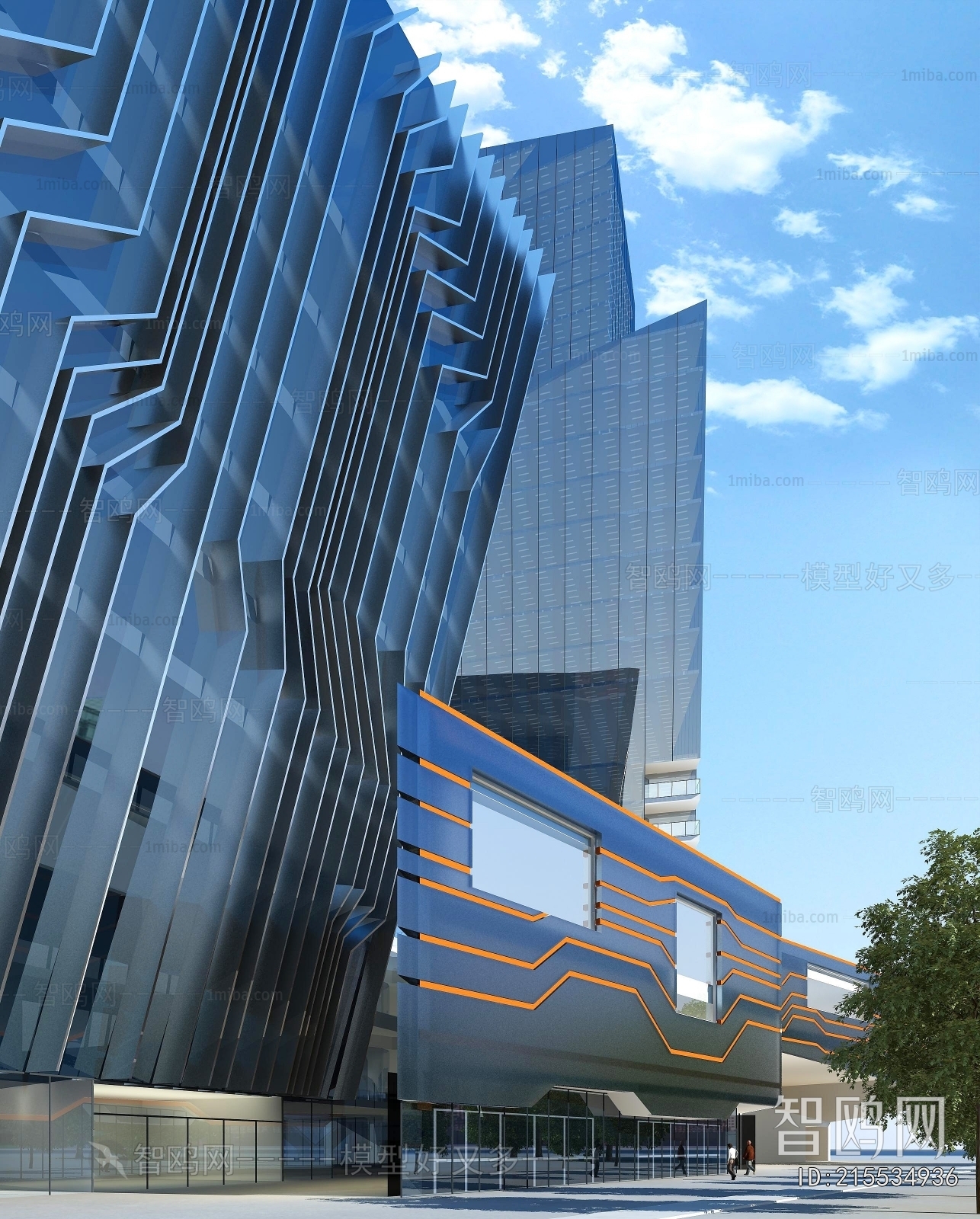 Modern Appearance Of Commercial Building